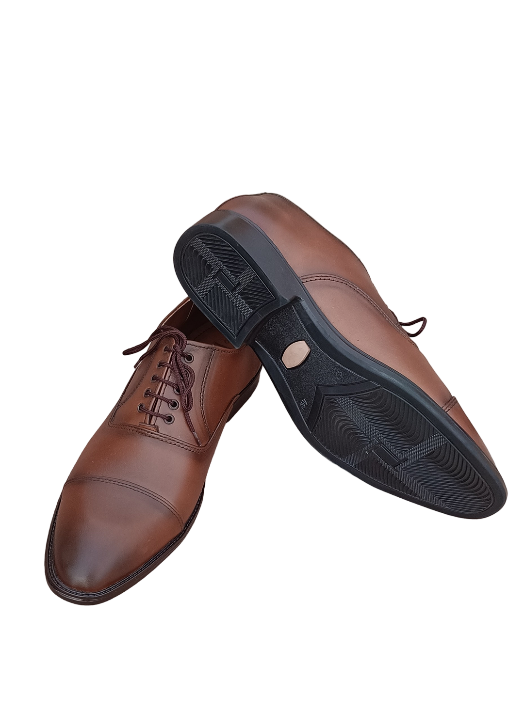 L-0045 Mustard Brown Oxford Formal Shoe