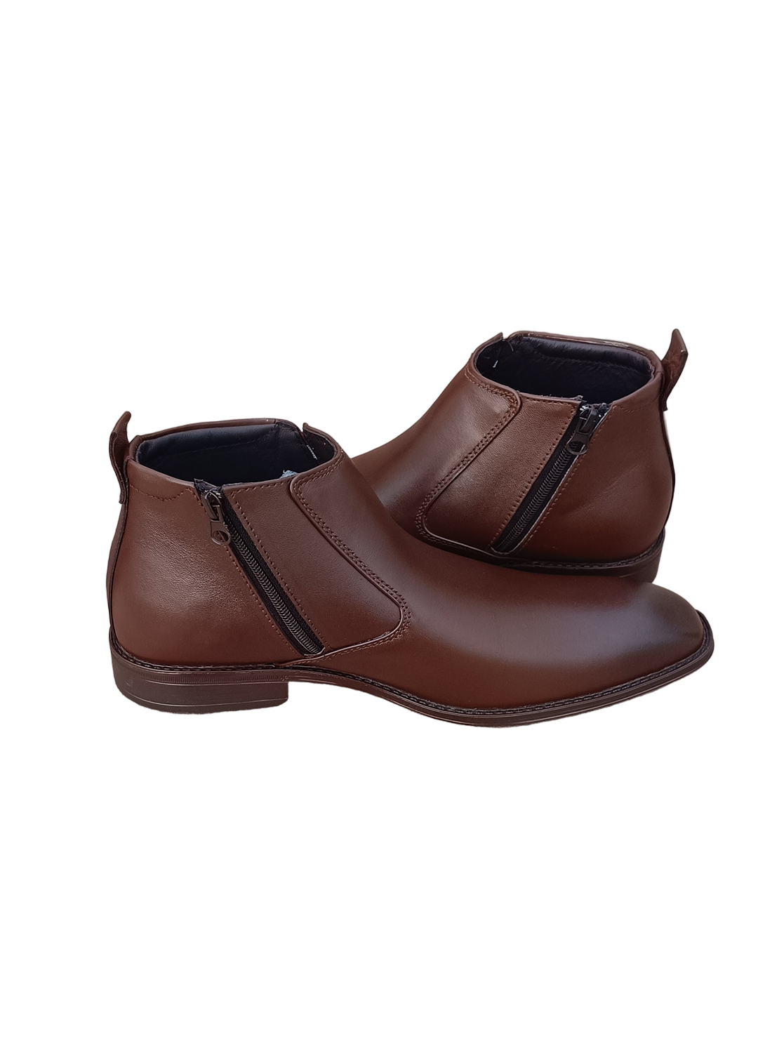 L-1902 Chocolate Brown Chelsea Formal Boot