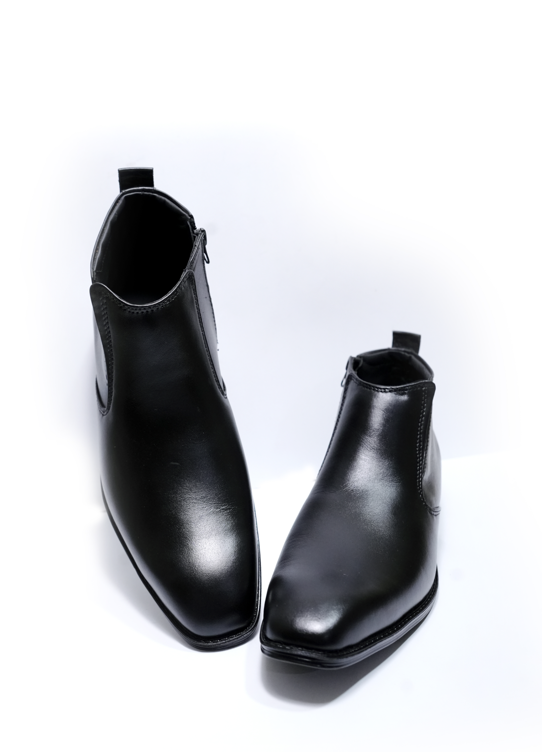 L-1902 Raven Black Chelsea Formal Boot