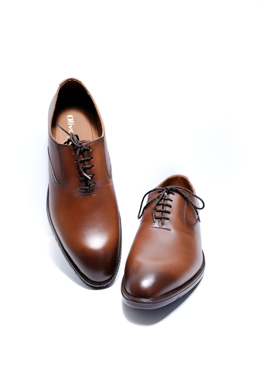 L-0041 Matte Brown Two Tone Shoe