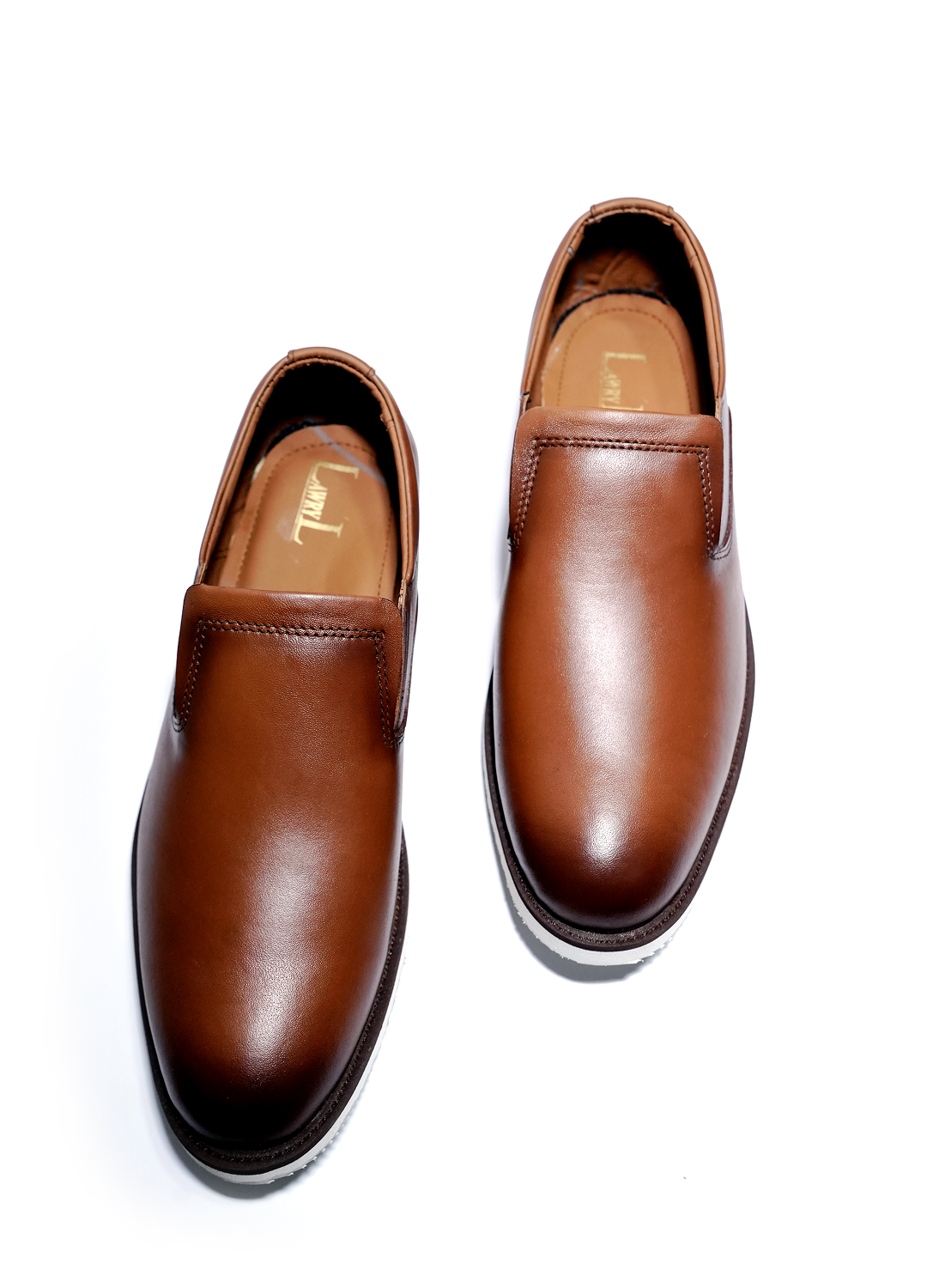 L-181 Mustard White Brown Casual Shoe