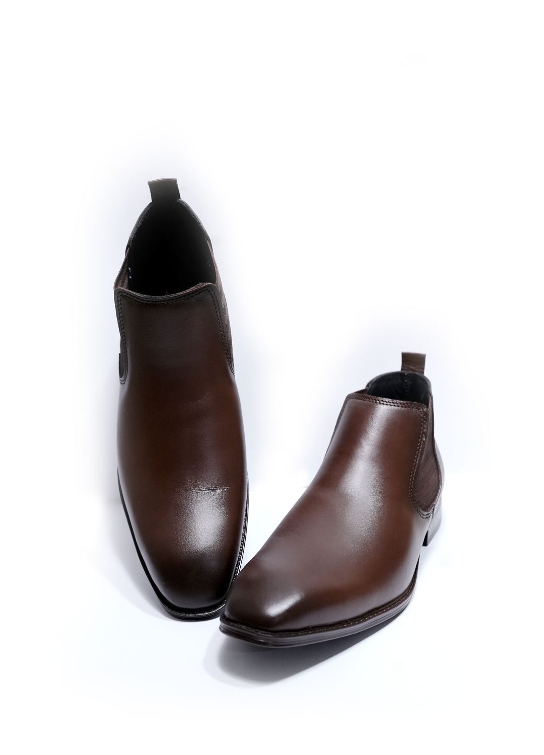 L-1901 Chocolate Brown Chelsea Formal Boot