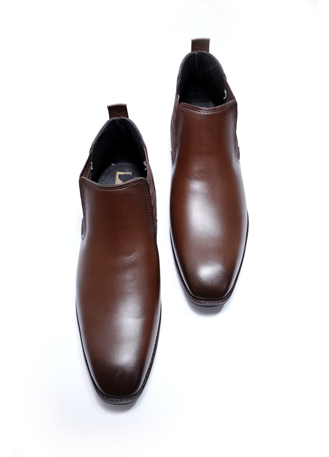 L-1901 Chocolate Brown Chelsea Formal Boot