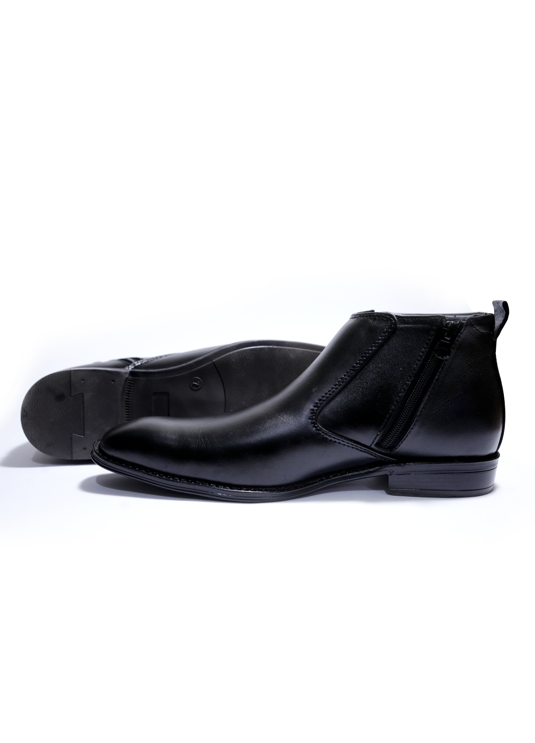 L-1902 Raven Black Chelsea Formal Boot