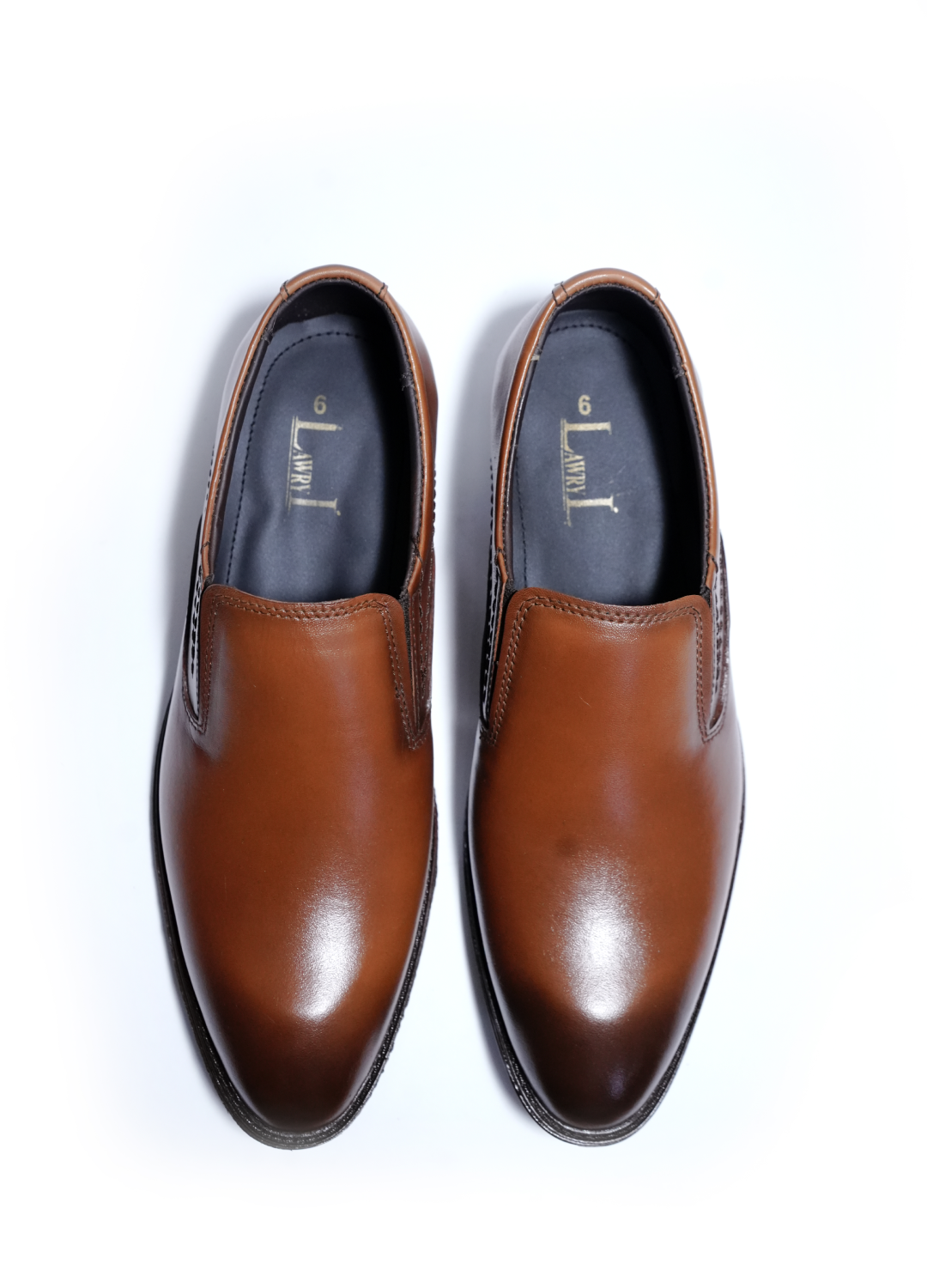 L-0035 Mustard Brown Formal Shoe