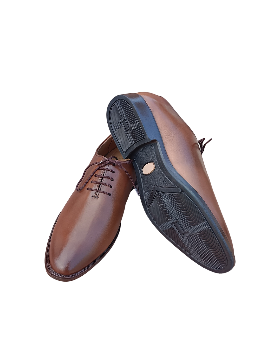 L-0042 Wholecut Mustard Brown Formal Shoe