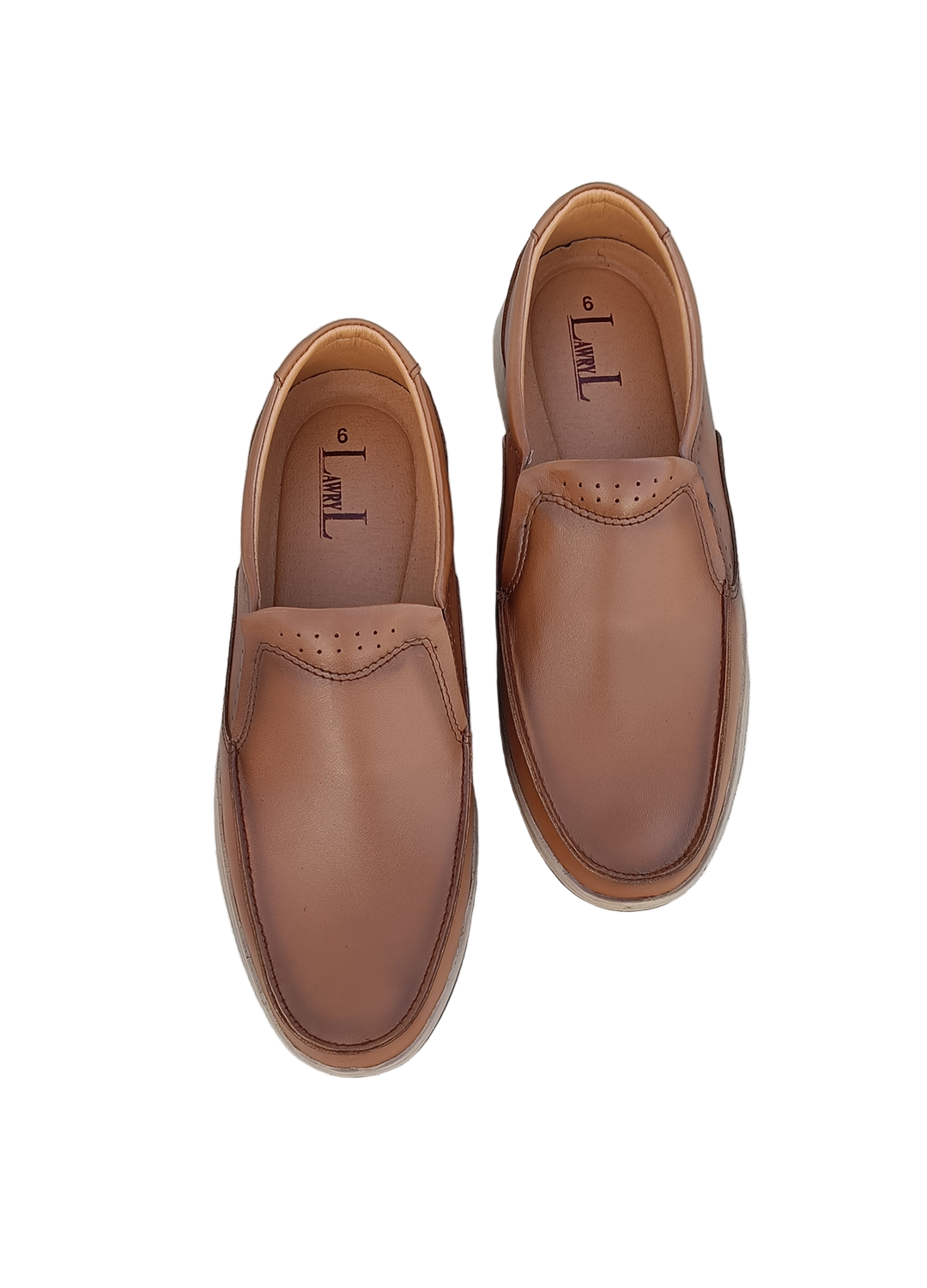 L-0023 Matte Finish Mustard Brown Casual Shoe