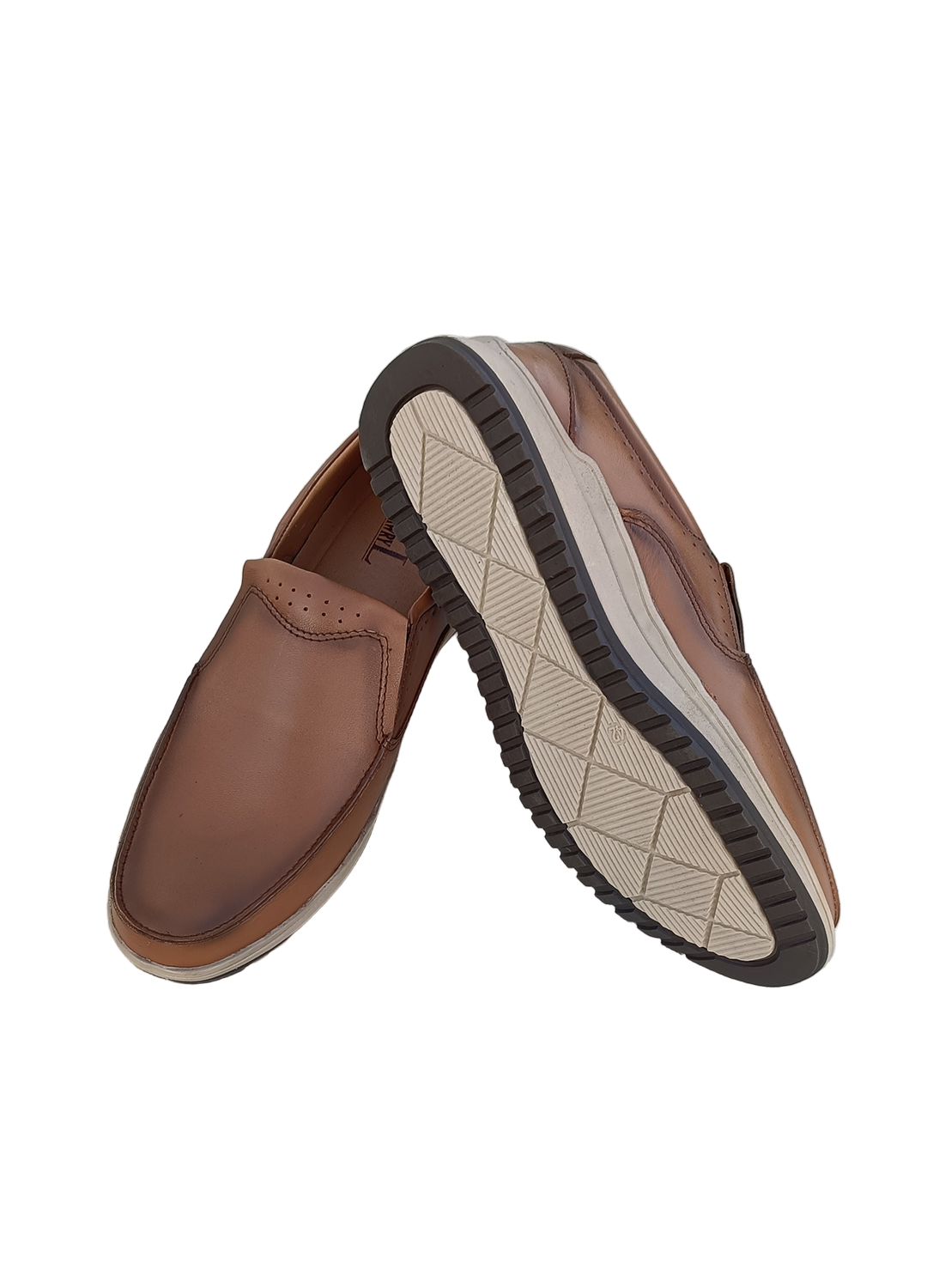 L-0023 Matte Finish Mustard Brown Casual Shoe