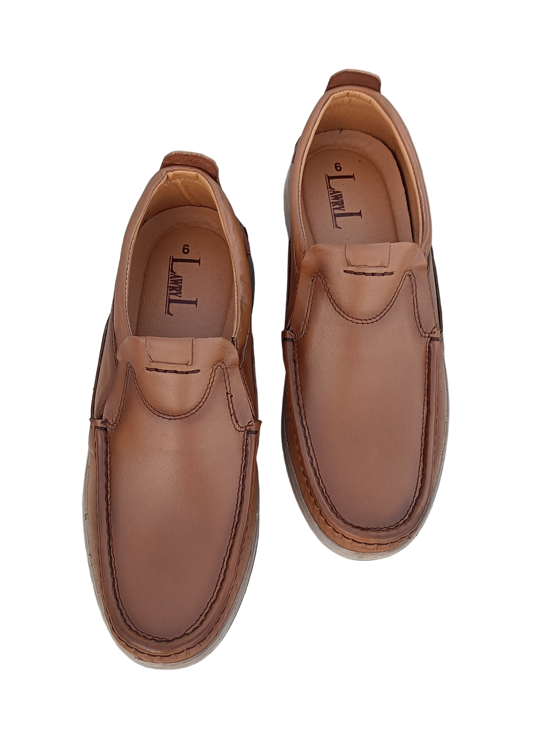 L-0025 Matte Finish Mustard Brown Casual Shoe
