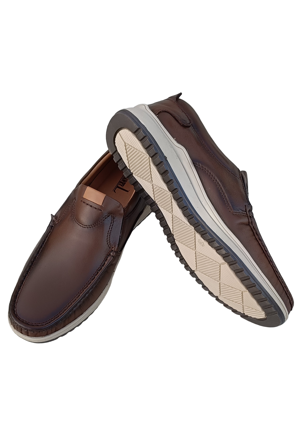 L-0025 Matte Finish Chocolate Brown Casual Shoe