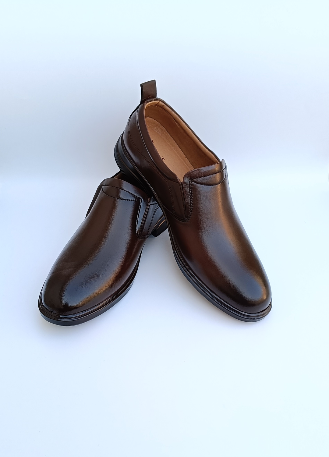 L-0074 Classic Brown Gam Formal Shoe