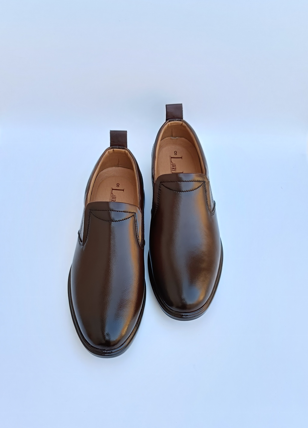 L-0074 Classic Brown Gam Formal Shoe