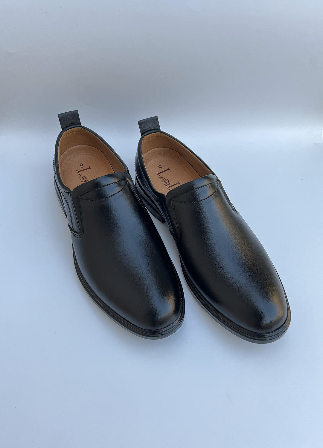 L-0074 Classic Black Gam Formal Shoe