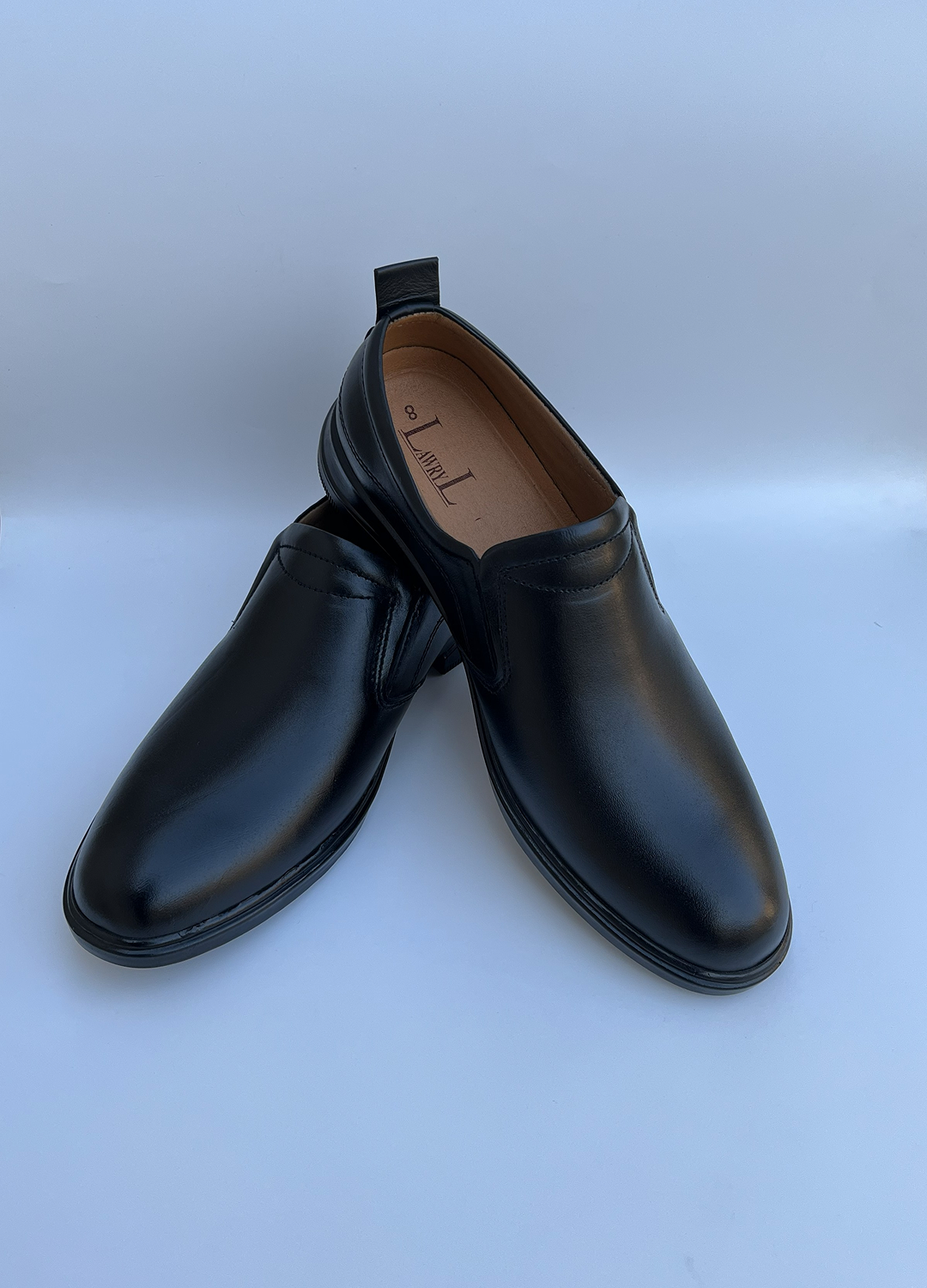 L-0074 Classic Black Gam Formal Shoe