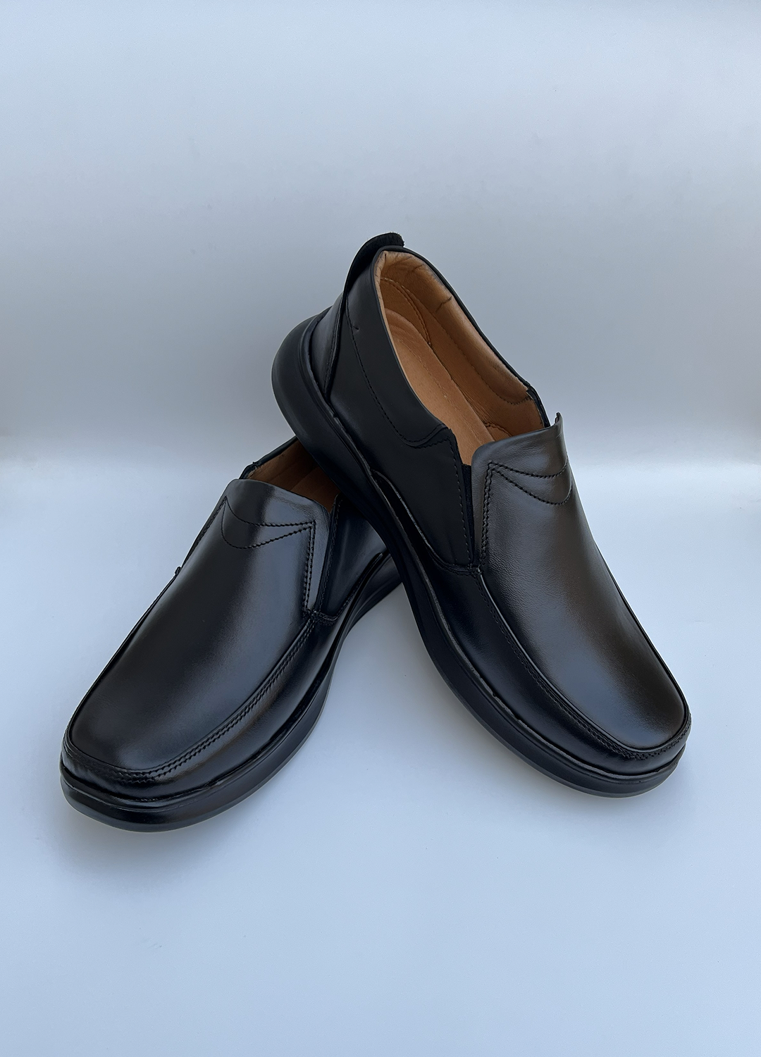 L-201 Classic Raven Black Semi Formal Shoe