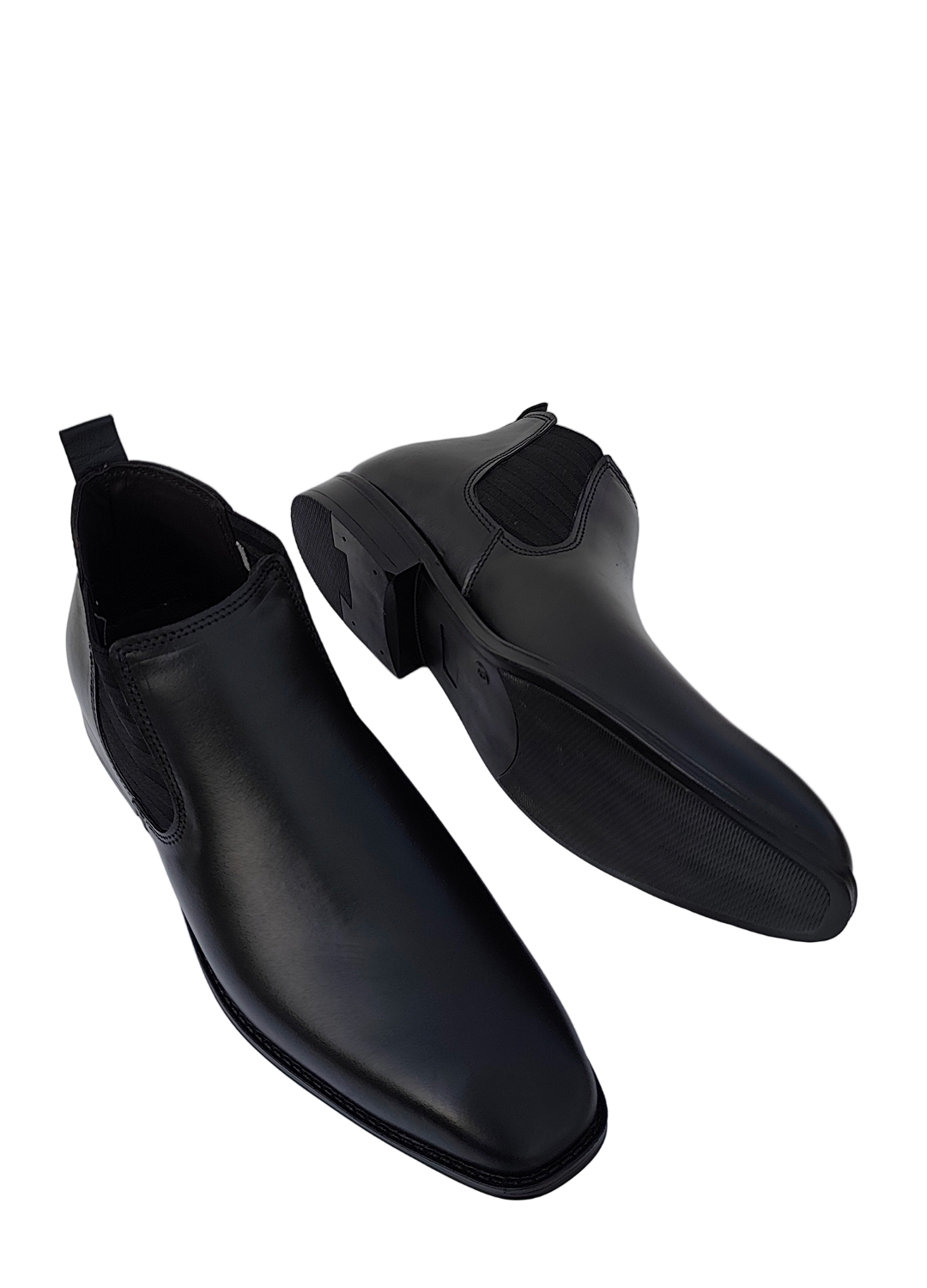 L-1901 Raven Black Chelsea Formal Boot