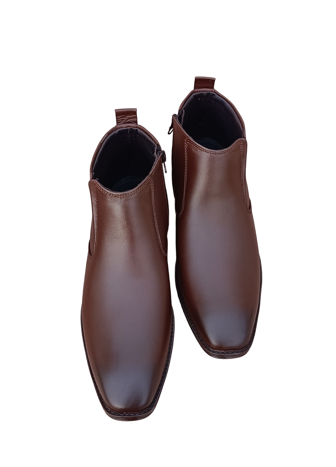L-1902 Chocolate Brown Chelsea Formal Boot
