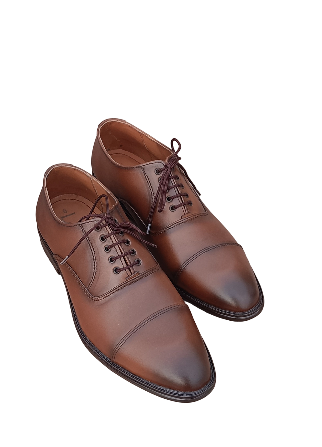 L-0045 Mustard Brown Oxford Formal Shoe