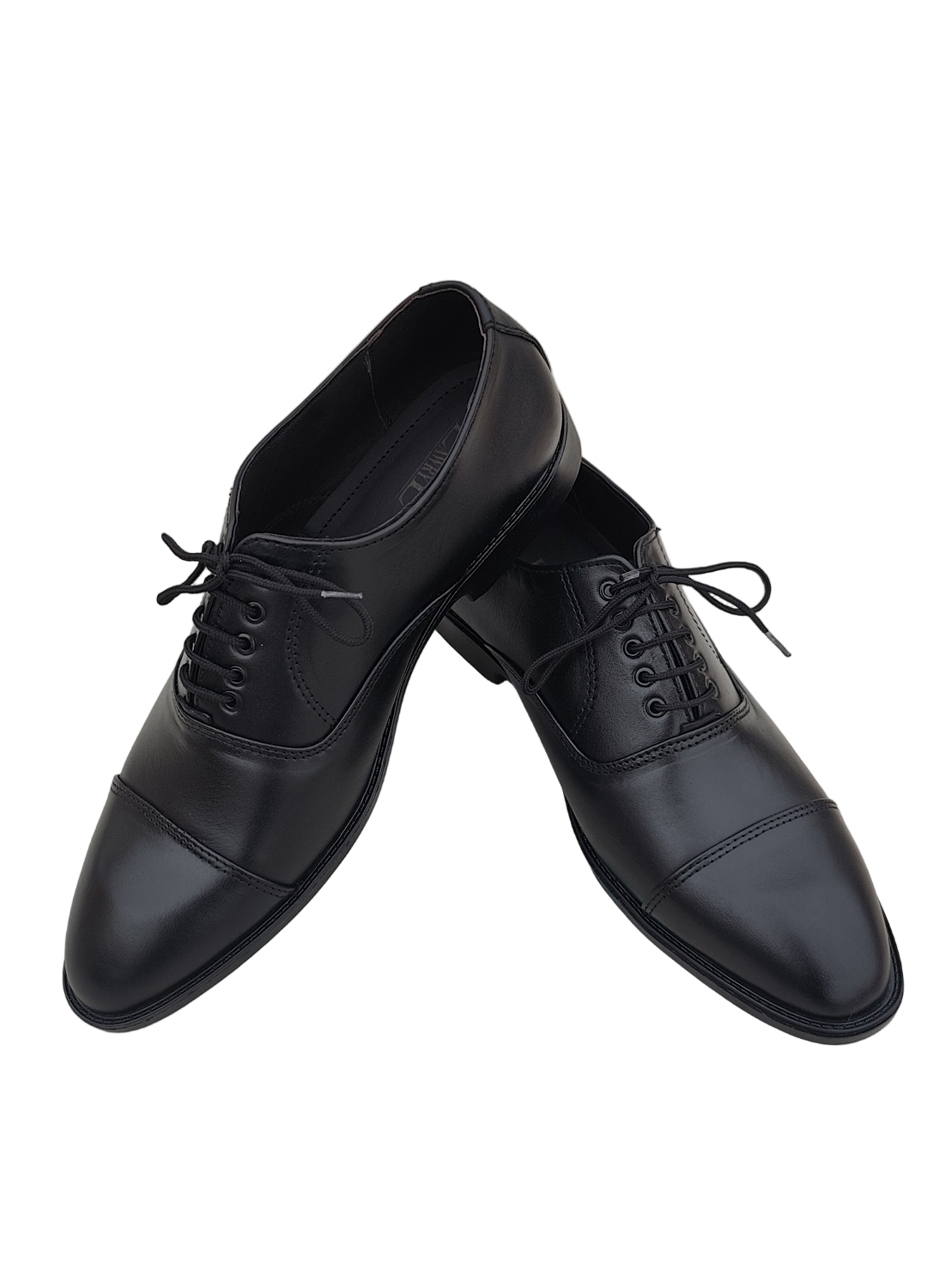 L-0045 Matte Black Oxford Formal Shoe