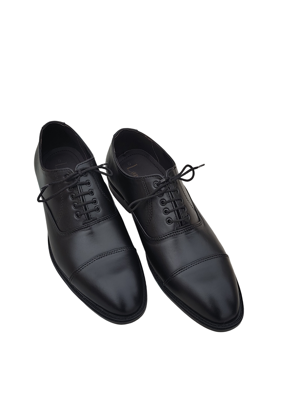L-0045 Matte Black Oxford Formal Shoe