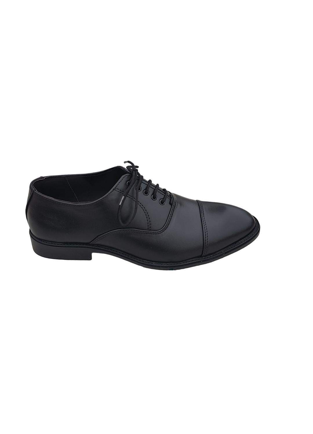 L-0045 Matte Black Oxford Formal Shoe