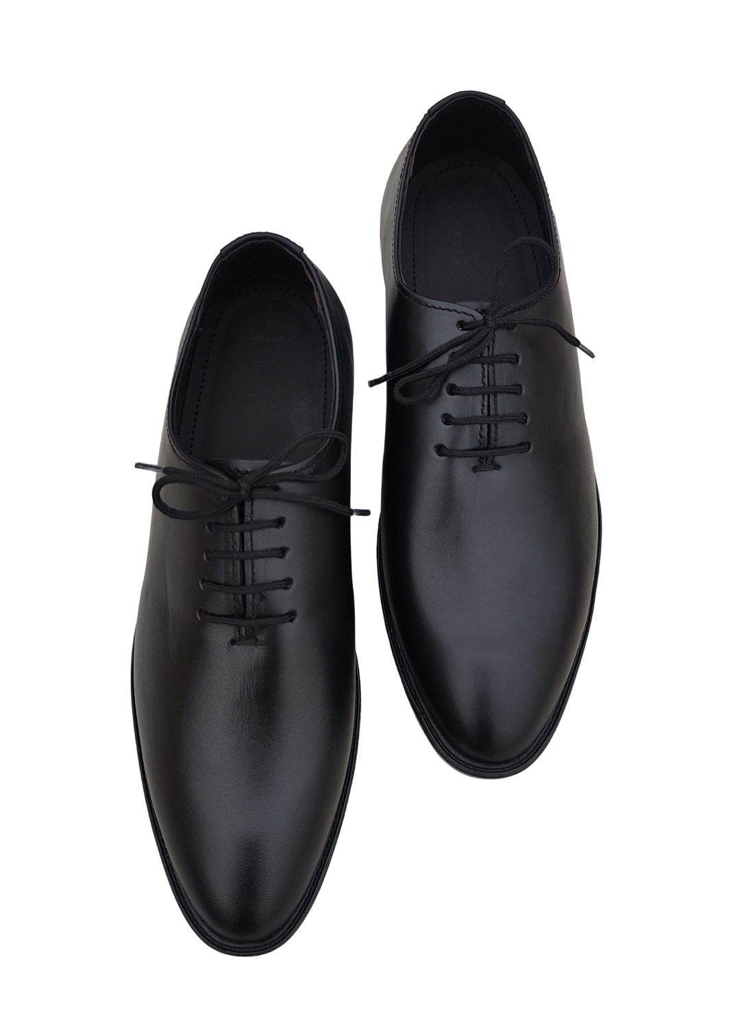 L-0042 Wholecut Matte Black Formal Shoe