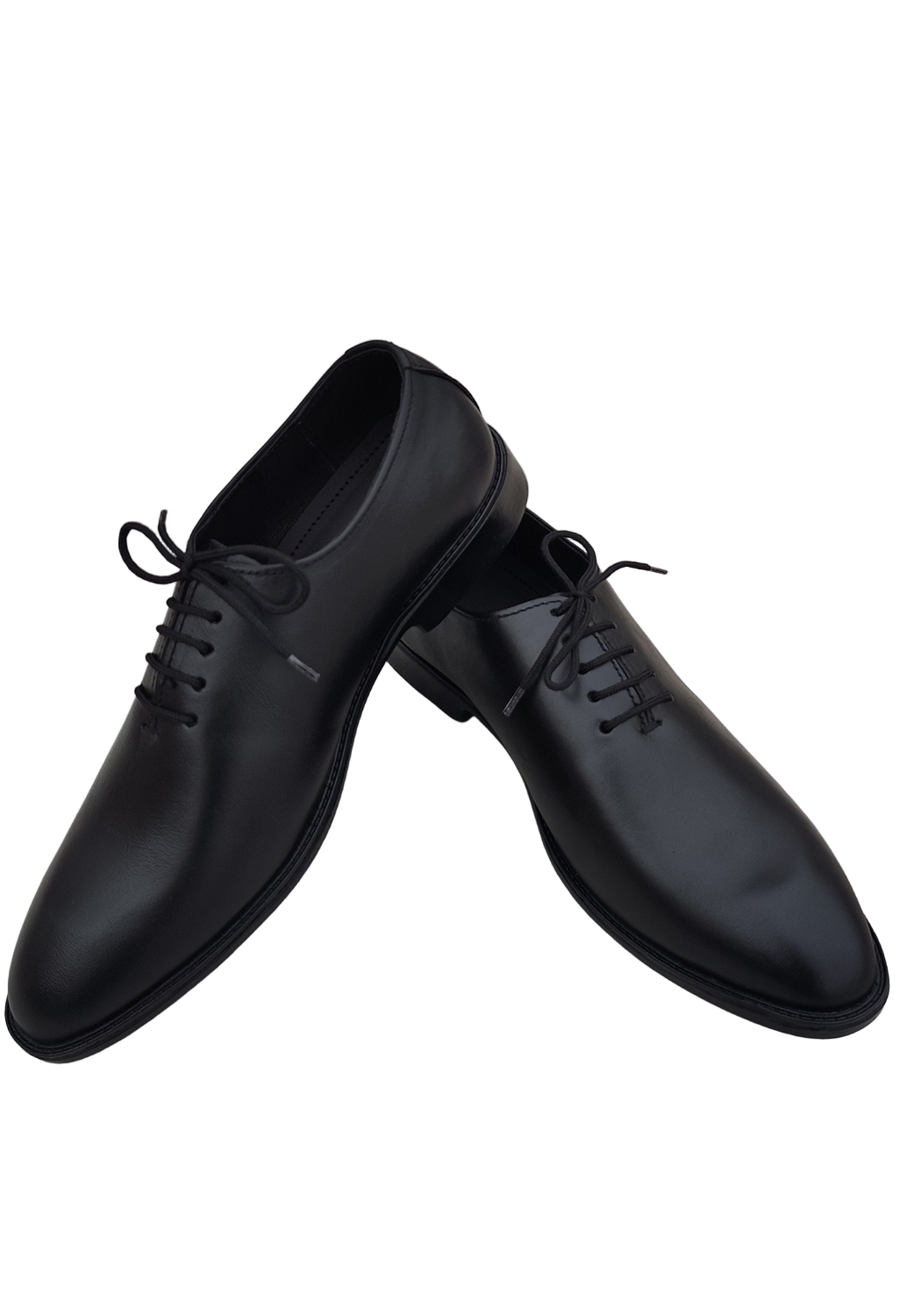 L-0042 Wholecut Matte Black Formal Shoe