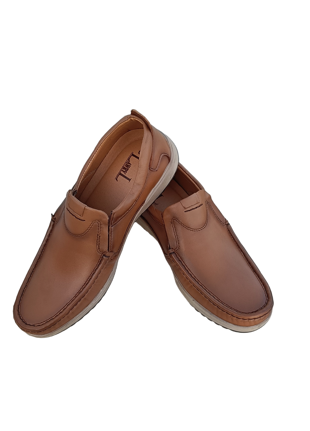 L-0025 Matte Finish Mustard Brown Casual Shoe