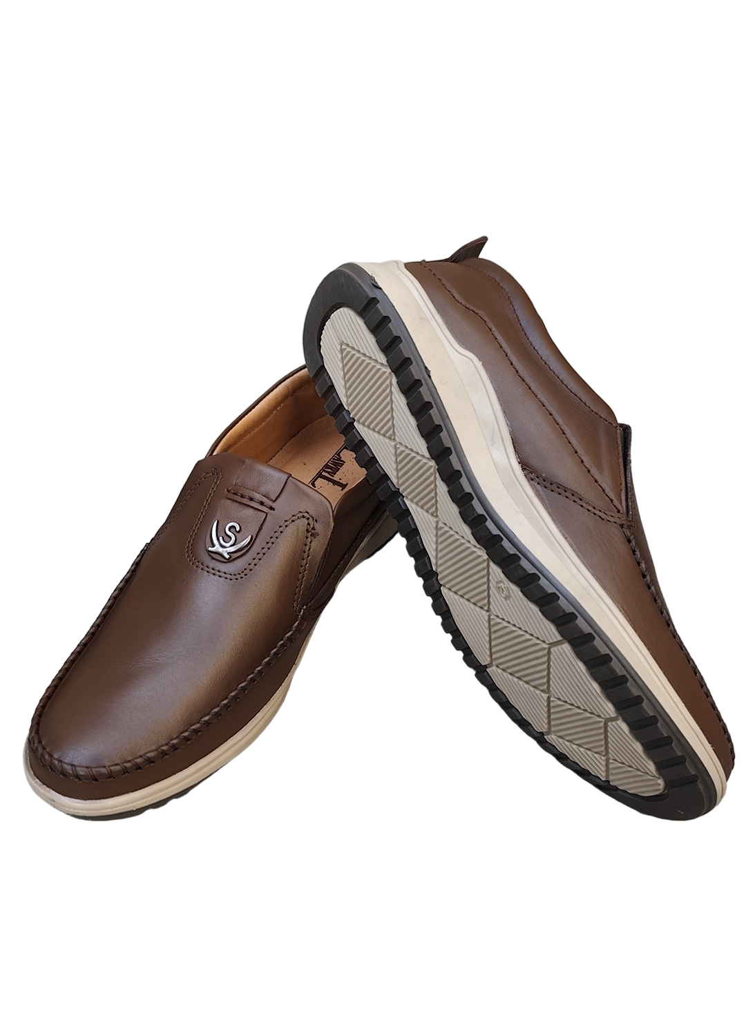 L-0024 Matte Finish Chocolate Brown Casual Shoe