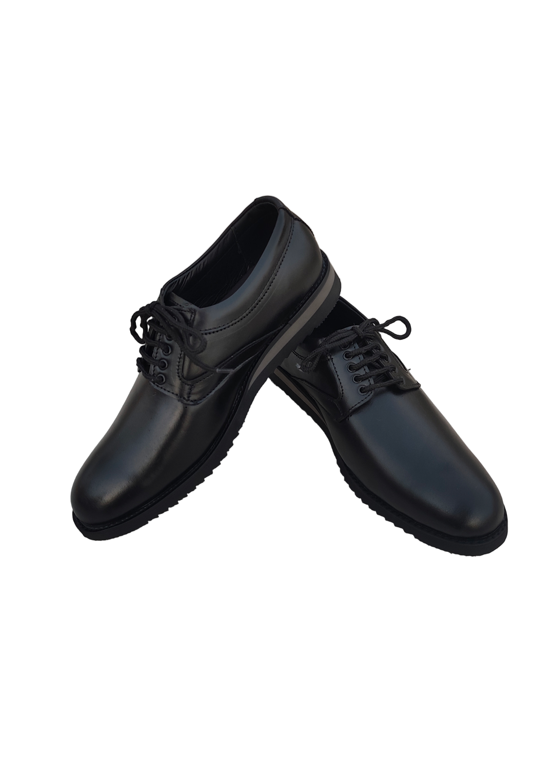 L-179 Matte Black Casual Shoe