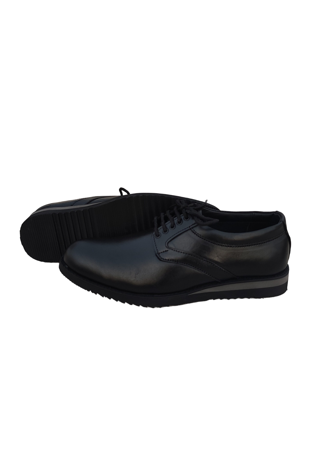 L-179 Matte Black Casual Shoe