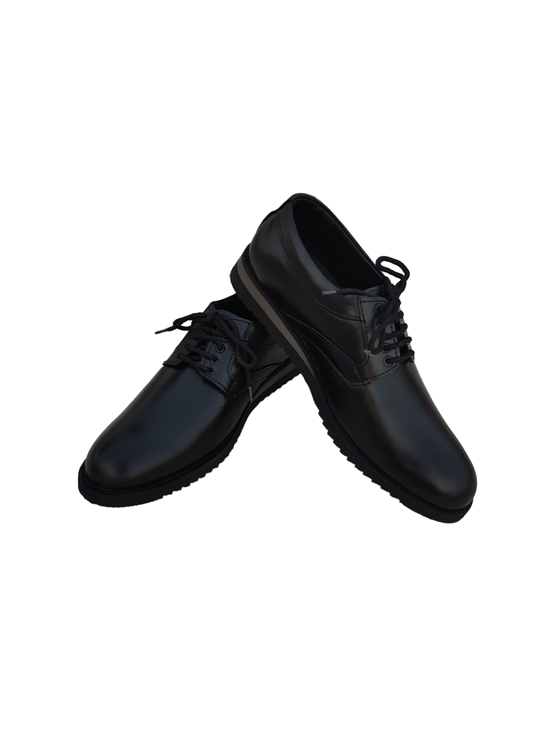 L-179 Matte Black Casual Shoe